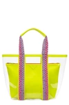 Neon Yellow/ Clear