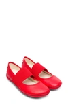 Camper Right Nina Leather Ballerina Flat In Red