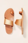 Beek Finch Toe-loop Sandals In Yellow