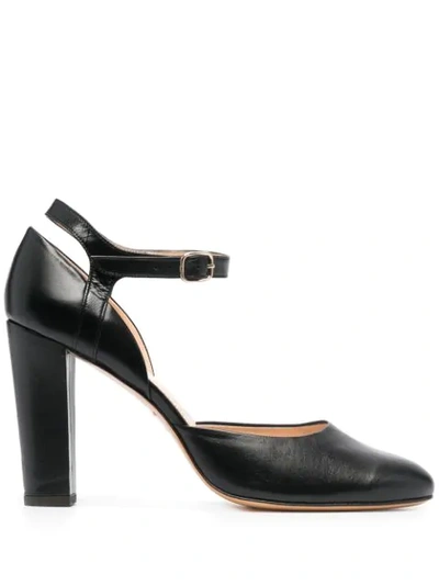 Tila March Mambo Ankle Strap Pumps In Black