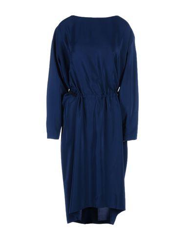 Cedric Charlier Knee-length Dress In Dark Blue | ModeSens