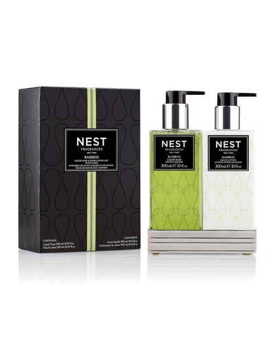 Nest New York Bamboo Liquid Hand Soap & Hand Lotion Set