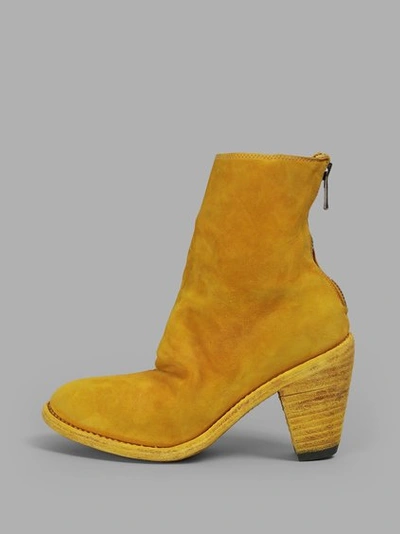 Guidi Women's Yellow Boots