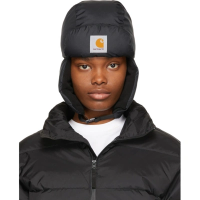 CARHARTT BLACK BYRD HOOD HAT 
