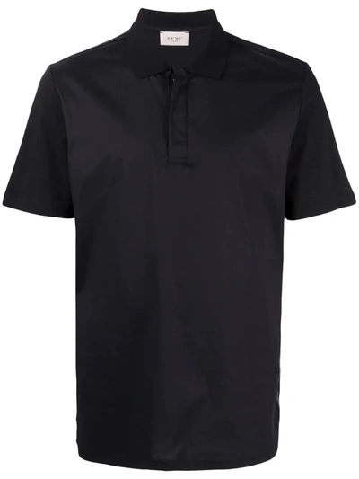 Low Brand Cotton Polo Shirt In Black