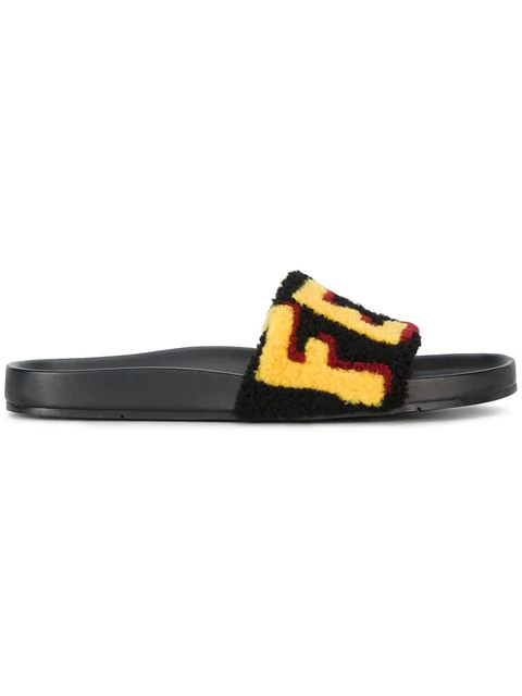 fendi mens sliders