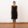 Aday Wind Down Dress In Black