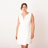 Aday Wind Down Dress In White