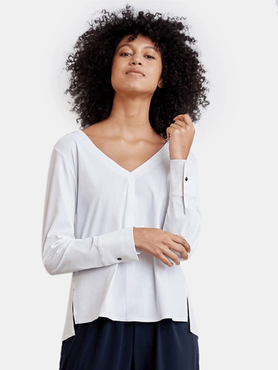 Aday Something Tailored Shirt In White