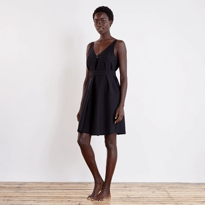 Aday Over In One Dress In Black