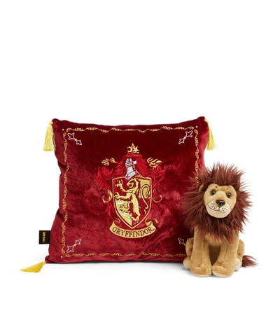 Harry Potter Gryffindor Lion Mascot And Cushion Set