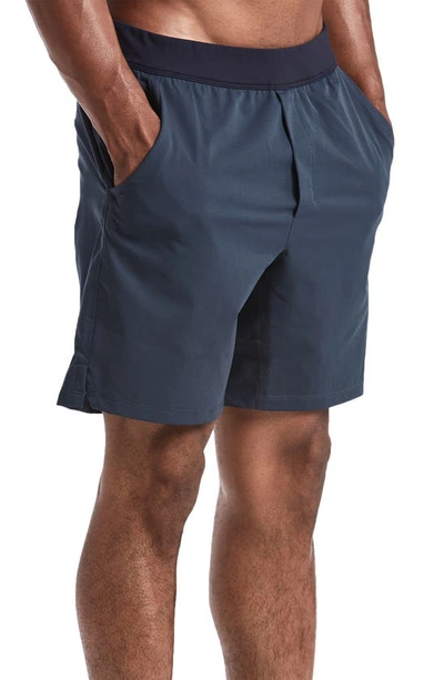 Public Rec Flex Shorts In Blue