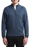 Public Rec Weekend Half Zip Pullover In Heather Navy