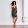 Aday Over In One Dress In Green