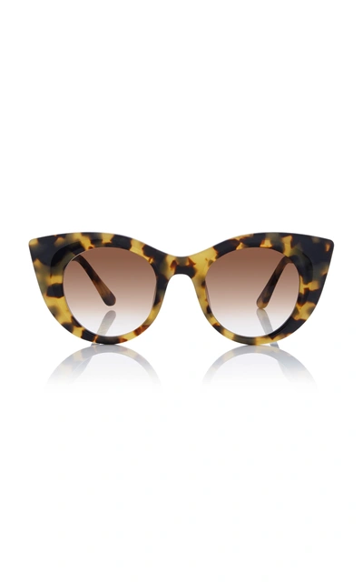 Thierry Lasry Cat-eye Acetate Sunglasses In Brown