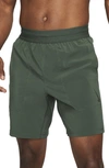 Nike Dri-fit Flex Pocket Yoga Shorts In Green