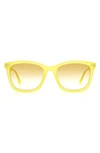 Isabel Marant Zelia 55mm Square Sunglasses In Yellow