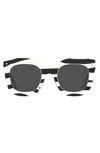 Isabel Marant 52mm Gradient Cat Eye Sunglasses In Black/white