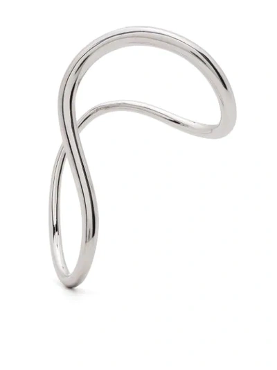 Charlotte Chesnais Slide Medium Single Earring In Silver