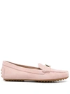 Ralph Lauren Barnsbury Driving Loafers In Pink