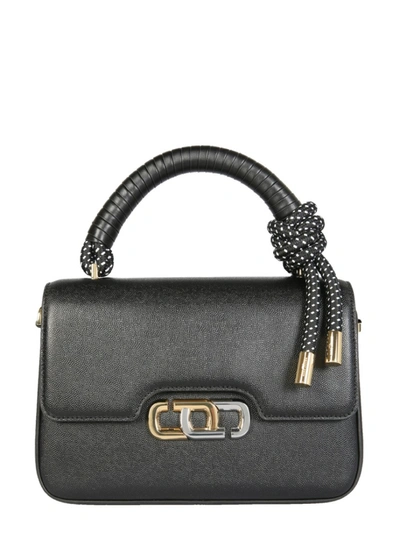 Marc Jacobs The J Link Hand Bag In Black Leather