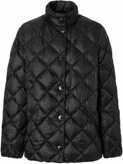 Burberry Women's Black Polyamide Outerwear Jacket