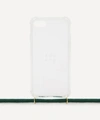 Xouxou Iphone 7/8/se 2020 Basic Phone Case Necklace In Emerald