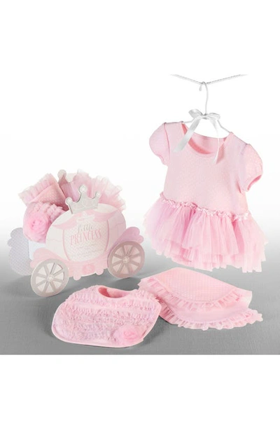 Baby Aspen Babies' Little Princess 3-piece Gift Set In Pink