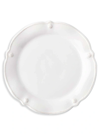 Juliska Berry & Thread Whitewash Flared Cocktail Plate