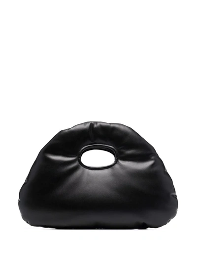 A.w.a.k.e. Small Lucy Round Bag In Black