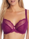 Freya Fancies Full Figure Underwire Plunge Bra In Berry