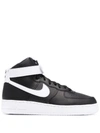 Nike Air Force 1 07 High-top Sneakers In Black