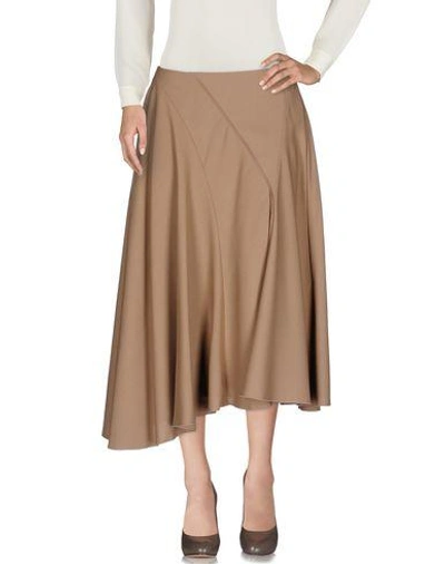 Nina Ricci 3/4 Length Skirts In Sand