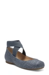 Jessica Simpson Women's Mandalaye Ballet Flats Women's Shoes In Ash Blue