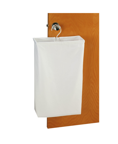 Household Essentials Door Hanging Laundry Bag In White