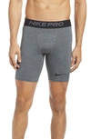 Nike Pro Performance Boxer Briefs In Dark Smoke