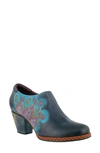 L'artiste Zami Bootie In Blue Leather