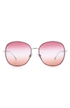 Isabel Marant Women's Lyo 59mm Square Sunglasses In Red Multi