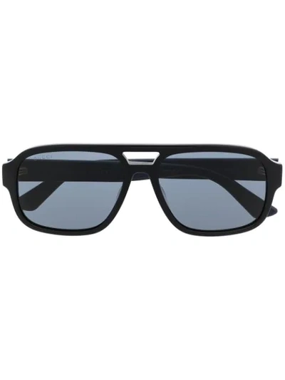 Gucci Pilot-frame Sunglasses In Blue