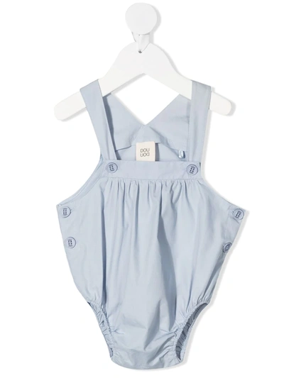 Douuod Babies' Light Blue Overalls For Baykids In Azzurro