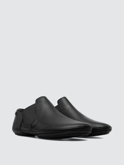 Camper Right  Low Shoes In Leather In Schwarz