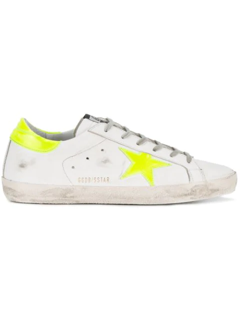 golden goose neon yellow