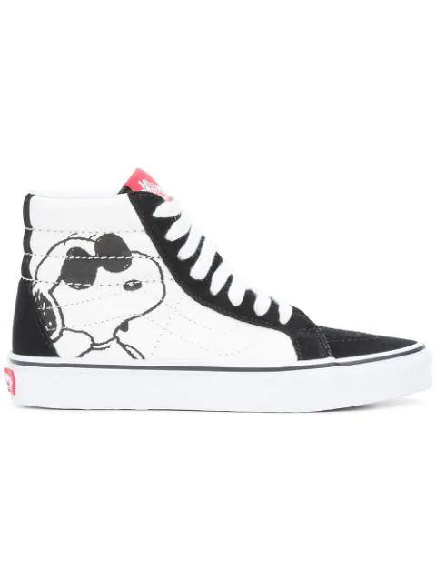snoopy vans high tops