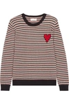 Chinti & Parker Jacquard Heart Cashmere Sweater