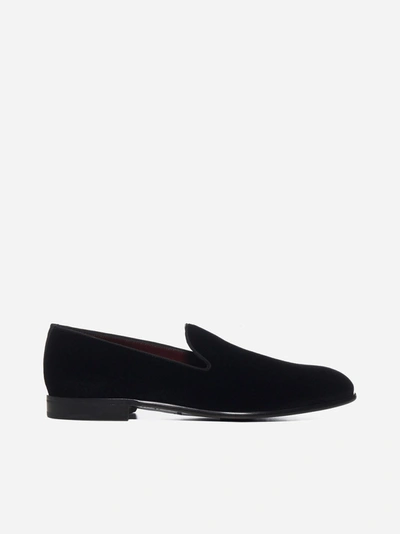 Dolce & Gabbana Velvet Loafers