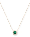 Piaget Women's Possession 18k Rose Gold, Malachite & Diamond Pendant Necklace In Malachite Rose Gold