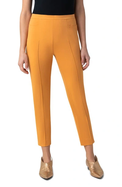 Akris Punto Women's Franca Technical Stretch Cropped Pants In Orange