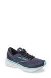 Brooks Glycerin 19 Running Shoe In Night Shadow/ Black/ Blue
