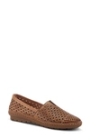 Spring Step Oralis Loafer In Brown Leather