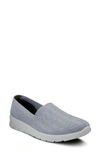 Flexus By Spring Step Century Slip-on Sneaker In Grey Fabric